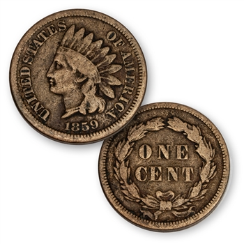 The 1st Indian Head Cent-1859