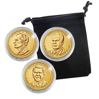 2016 Presidential Dollar Set - Philadelphia Mint - Capsules