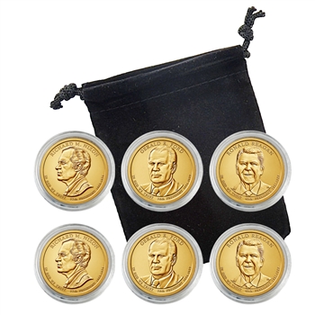 2016 Presidential Dollar Set - Philadelphia and Denver - Capsules