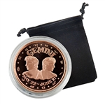 Gemini-Zodiac 1oz Copper Proof-May 22 to June 21