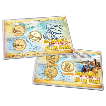 2011 Native American  Dollar 3 pc Lens Set - PDS