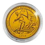 2016 Fort Moultrie - Philadelphia - Gold Plated in Capsule