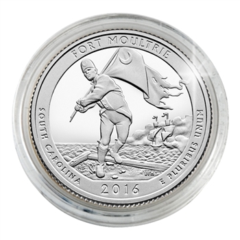 2016 Fort Moultrie - Denver - Platinum Plated in Capsule