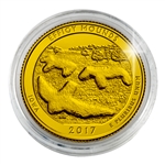 2017 Effigy Mounds National Monument - Denver - Gold Plated in Capsule