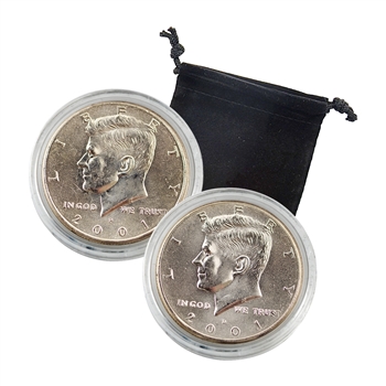 2001 Kennedy Half Dollar P & D Set