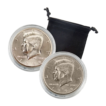 1998 Kennedy Half Dollar P & D Set