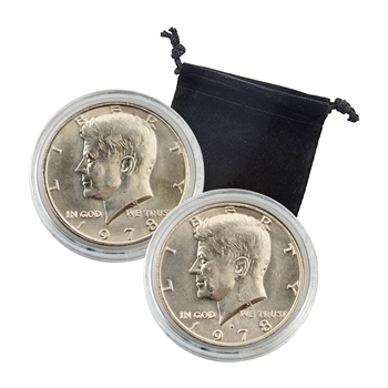 1978 Kennedy Half Dollar P & D Set