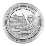 2017 Frederick Douglass National Historic Site - Denver - Platinum Plated in Capsule