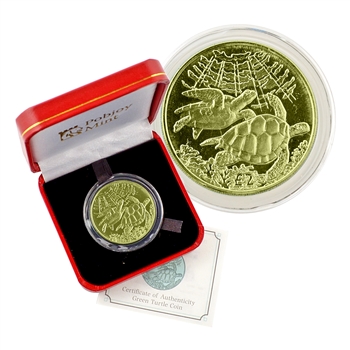 2017 Titanium Green Turtle - British Indian Ocean Territory