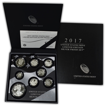 2017 Limited Edition Silver Eagle Proof Set (S Mint PSE)