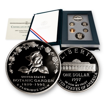 1997 Prestige Proof Set-Botanic Gardens