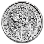 2016 Queen's Beast - 2 oz Silver - Lion