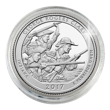 2017 George Rogers Clark National Historical Park - San Francisco - Proof in Capsule