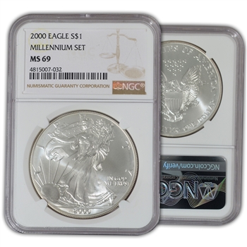 2004 Silver Eagle-PCGS Premier 70-First Edition