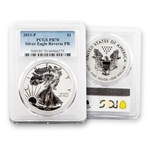 2011 Silver Eagle - Reverse Proof - PCGS 70