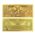 1896 $5 Silver Certificate - Educational - Gold Foil