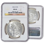 1904 Morgan Silver Dollar - New Orleans - NGC 64