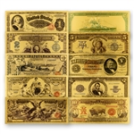 Top 10 Notes in US History - Gold Foil Series