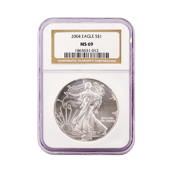 2004 Silver Eagle - NGC 69