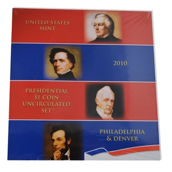 2010 Presidential 8 pc Set - Satin Finish - Original Government Packaging