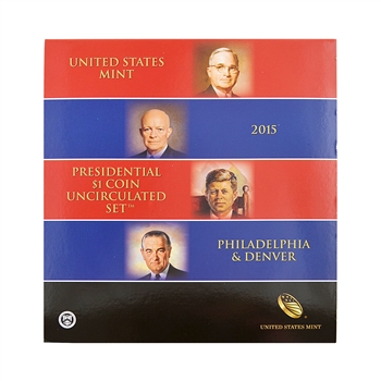 2015 Presidential 8 pc Set - Satin Finish - Original Government Packaging