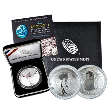 2019 Apollo 11 50th Anniversary - Dollar - Proof