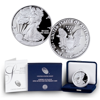 2019 American Silver Eagle - Proof - Original Government Packaging