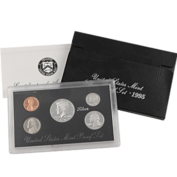 1995 US Silver Proof Set - Modern