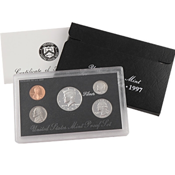 1997 US Silver Proof Set - Modern