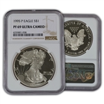 1995 Silver Eagle-Philadelphia Mint-Proof-NGC 69