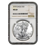 2015 Silver Eagle - NGC 69