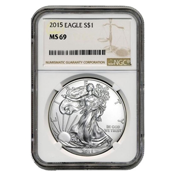 2015 Silver Eagle - NGC 69