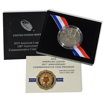 2019 American Legion Half Dollar - Uncirculated