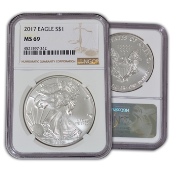 2017 Silver Eagle - NGC 69