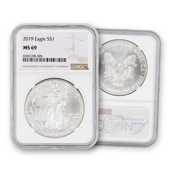 2019 Silver Eagle - NGC 69