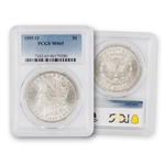 1885 Morgan Silver Dollar - New Orleans - PCGS 65
