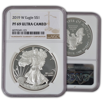 2019 Silver Eagle - Proof - NGC 69