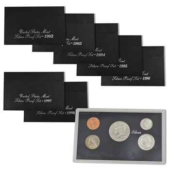 The 1st S Mint Silver Proof Sets (92 to 98)-EasyPay #1