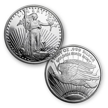 $20 St Gaudens-1oz Silver-Uncirculated