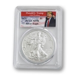 2020 Silver Eagle-Trump 45th-PCGS 69