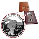 1983 Prestige Proof Set-Olympic Silver Dollar
