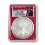 2020 Silver Eagle-Philadelphia Mint-Trump Label-PCGS 69