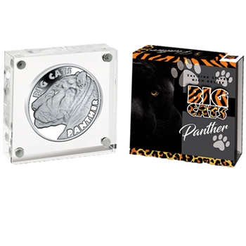 2020 Big Cats - 2 oz Silver - Panther