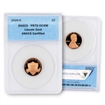2020 Lincoln Shield Cent - Proof - ANACS 70