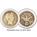 1899 Barber Half Dollar - Philadelphia Mint - Circulated