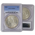 1898 Morgan Silver Dollar - P - PCGS 63