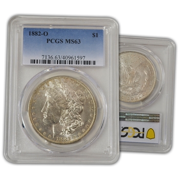 1882 Morgan Dollar-New Orleans-PCGS 63Â Â Â 