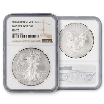 2017 Silver Eagle - West Point - Burnished - NGC 70