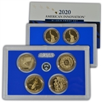 2020 Innovation Dollar Proof Set - 4pc Lens - OGP