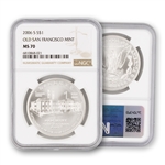 2006 San Francisco Silver Dollar - Uncirculated - NGC 70